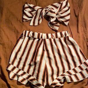 SHORTS AND TOP SET